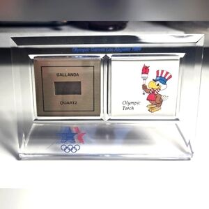 Ballanda Led Quartz Desk Clock With Photo Displayer - 1984 Los Angeles Olympics